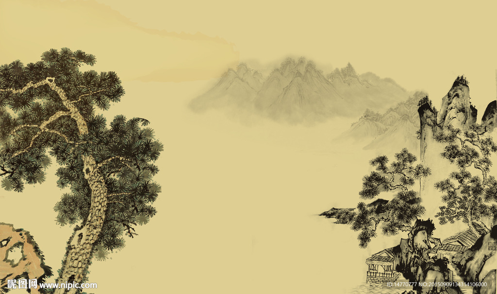国画风景