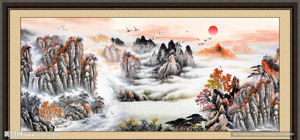 国画山水