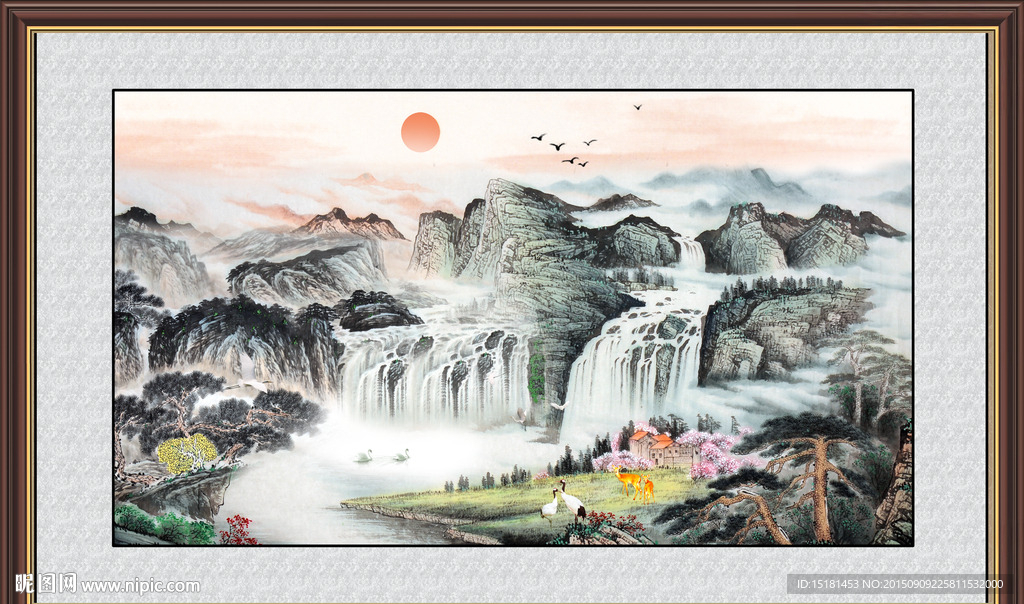 国画山水