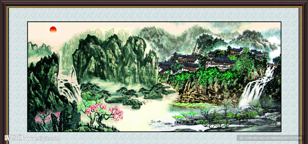 国画山水