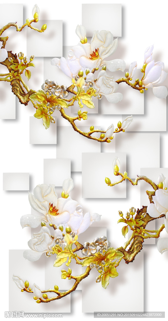 彩雕背景墙 3d玄关
