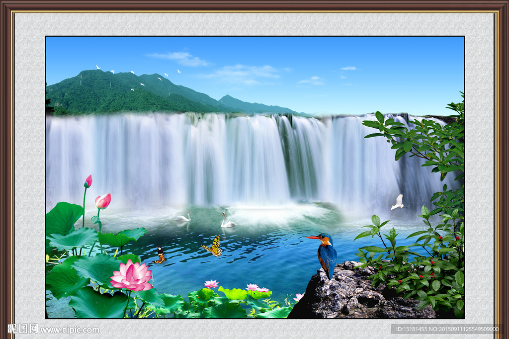 山水画 风景