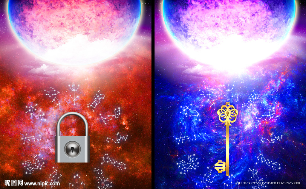 星空密码锁