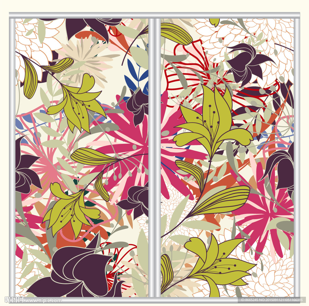 移门花纹