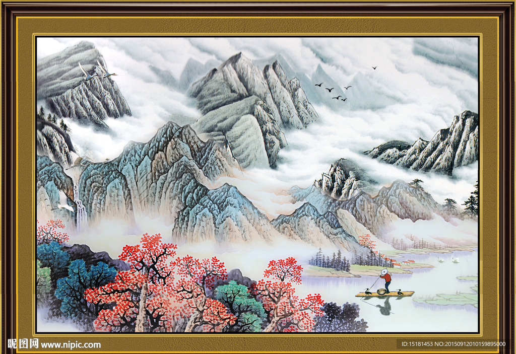 国画山水