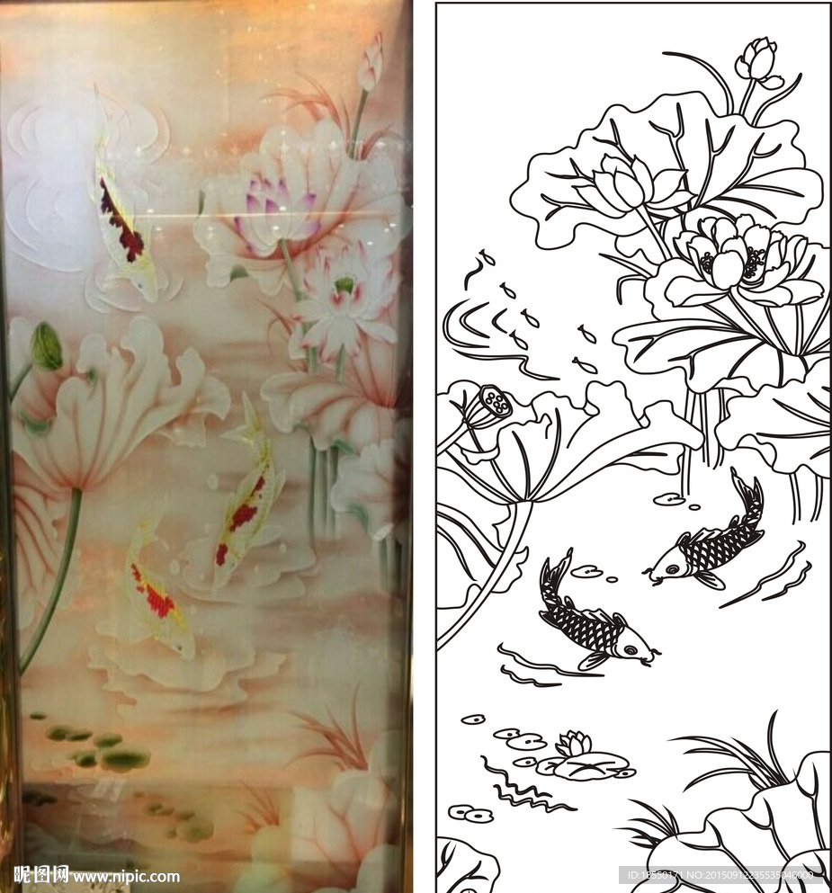 荷花鱼