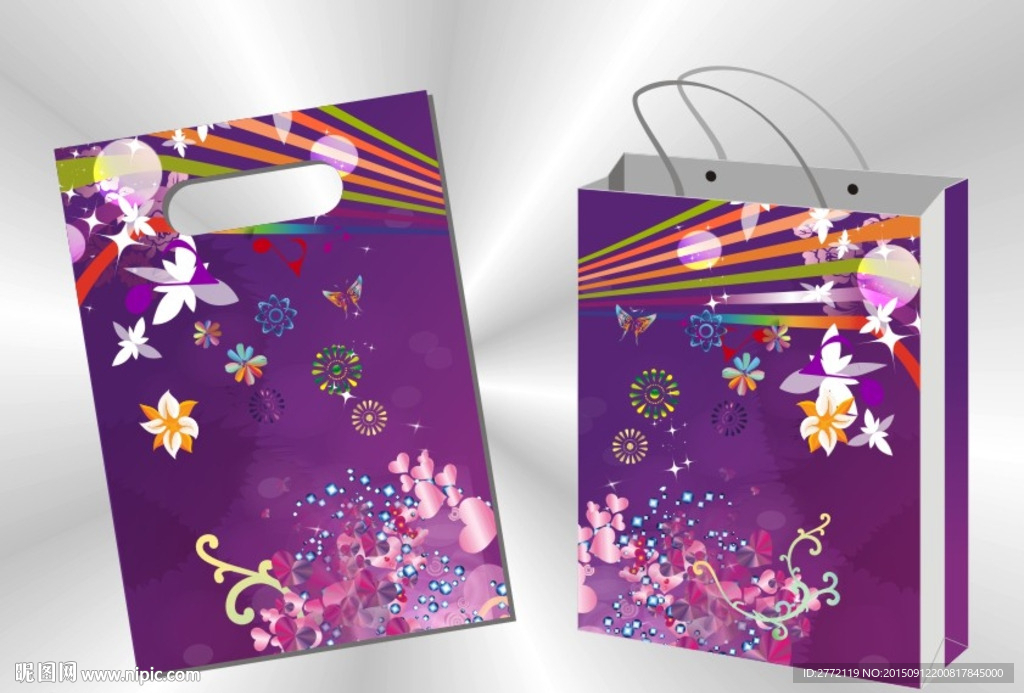 紫玉爱心恋 手袋