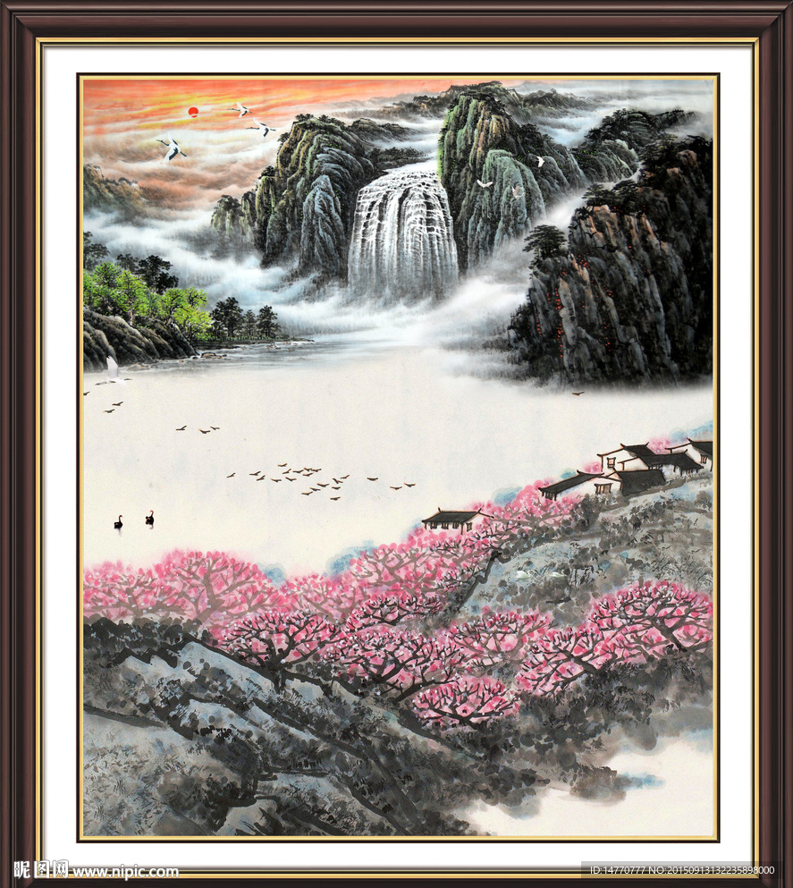 国画山水