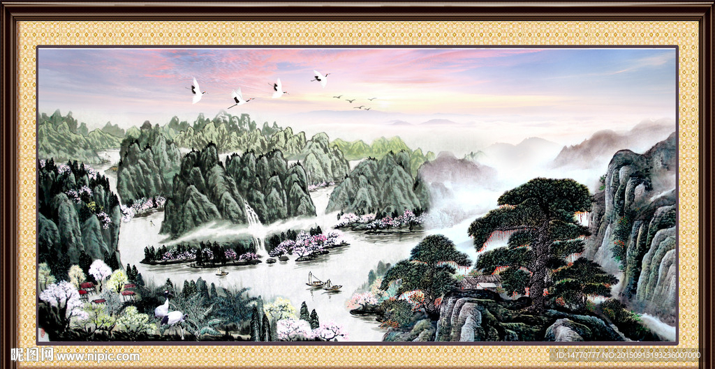 国画风景