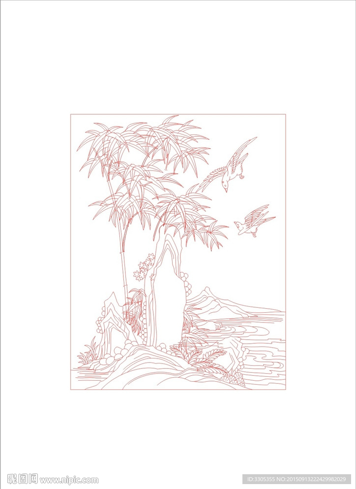 花纹雕刻