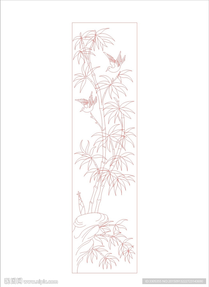 镂空雕刻花纹