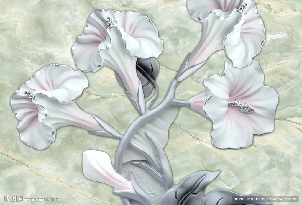 浮雕玉雕背景墙