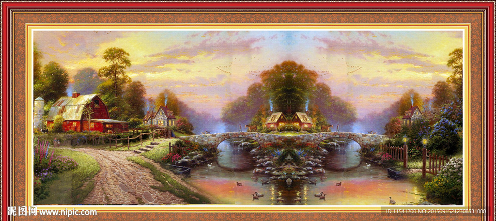 油画风景
