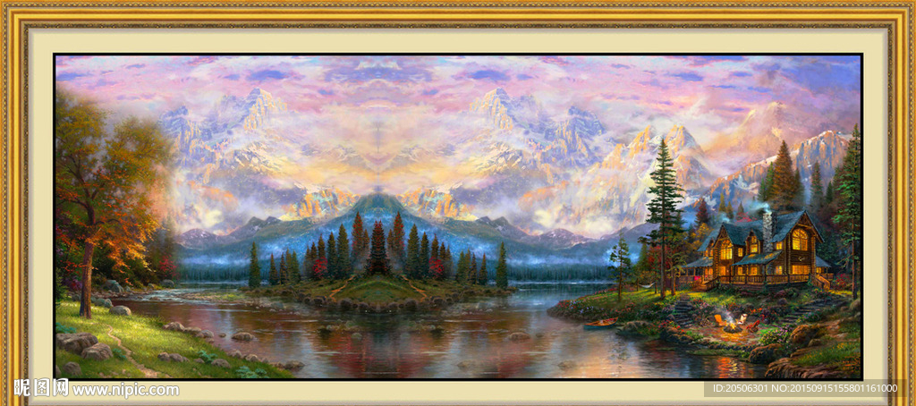 风景油画