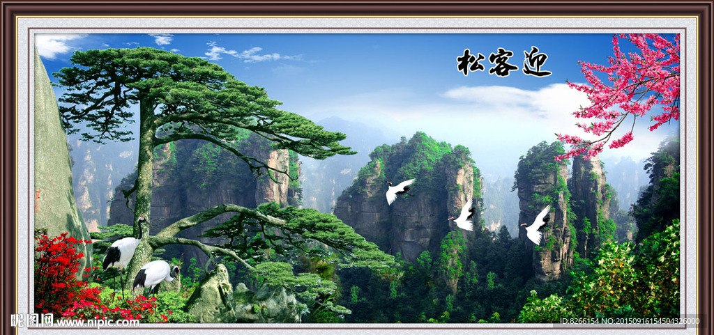 迎客松