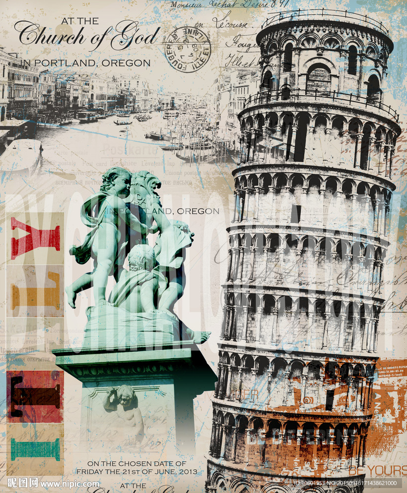 欧美风格装饰画