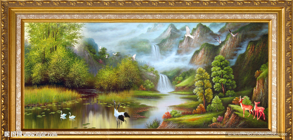 油画风景