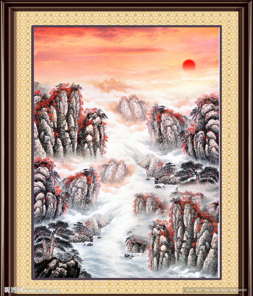 国画山水