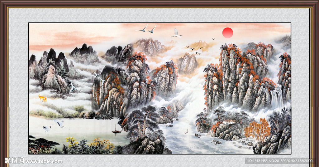 国画山水