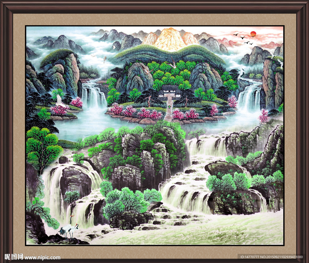 国画山水