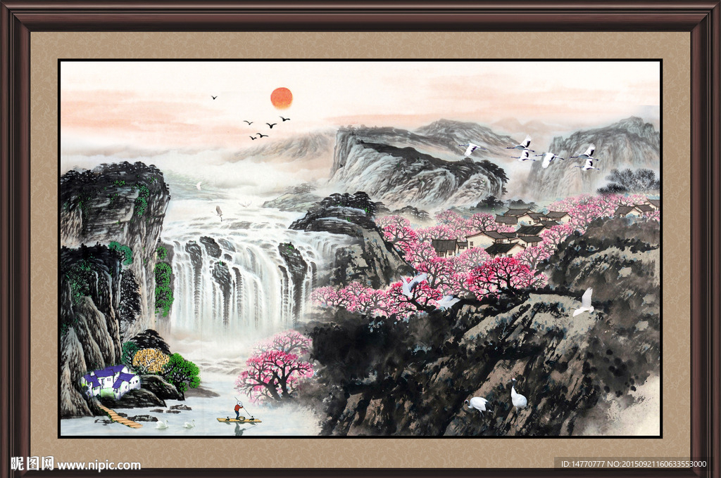 国画山水