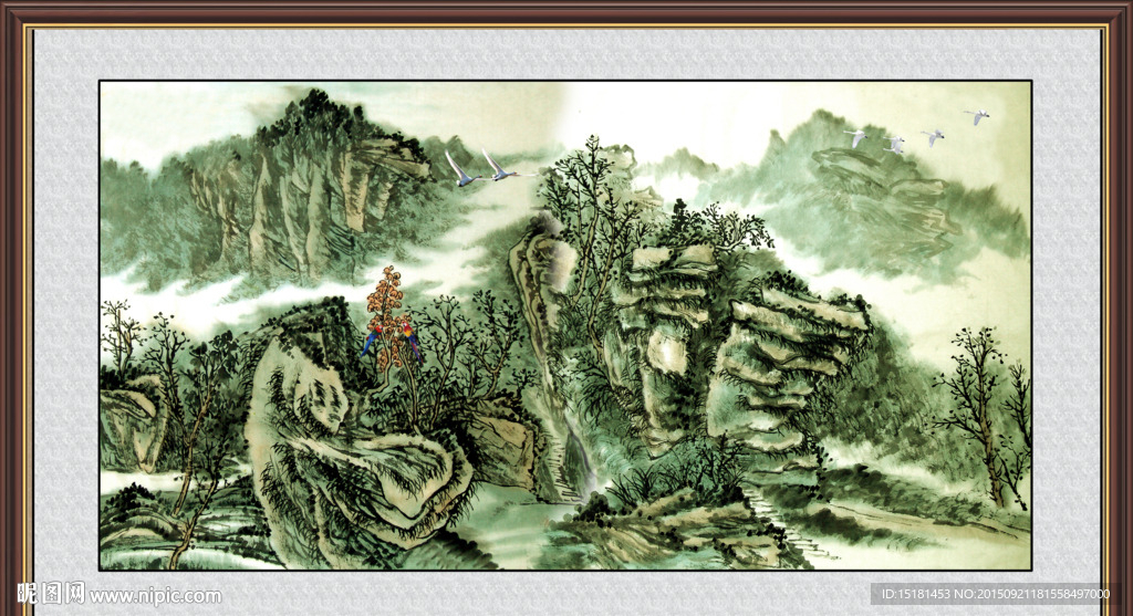 国画山水