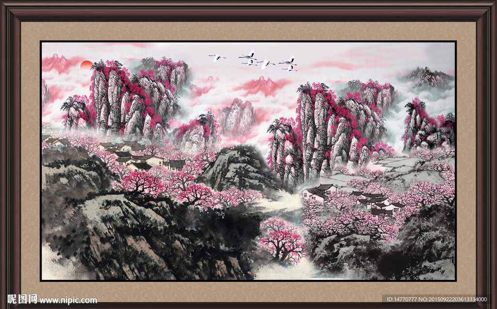 国画山水