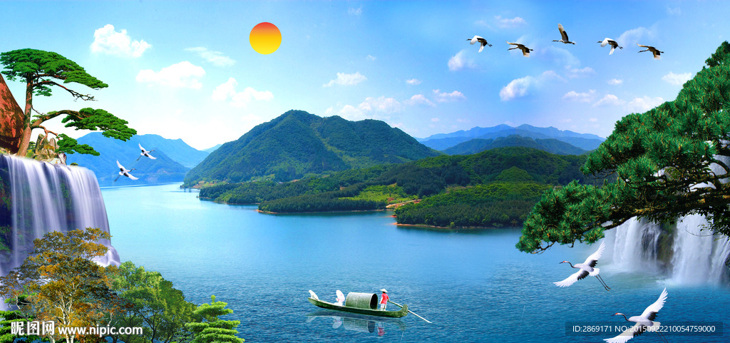 山水画