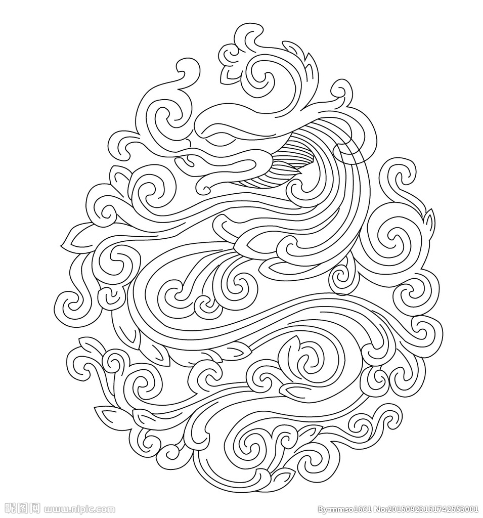 藏族工艺美术花纹用具器皿龙纹