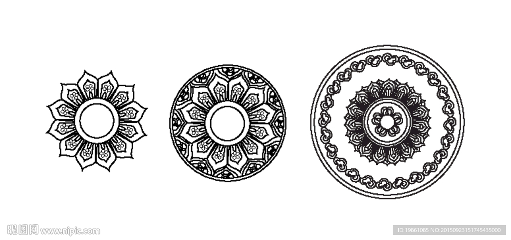 藏族工艺美术花纹用具器皿花纹