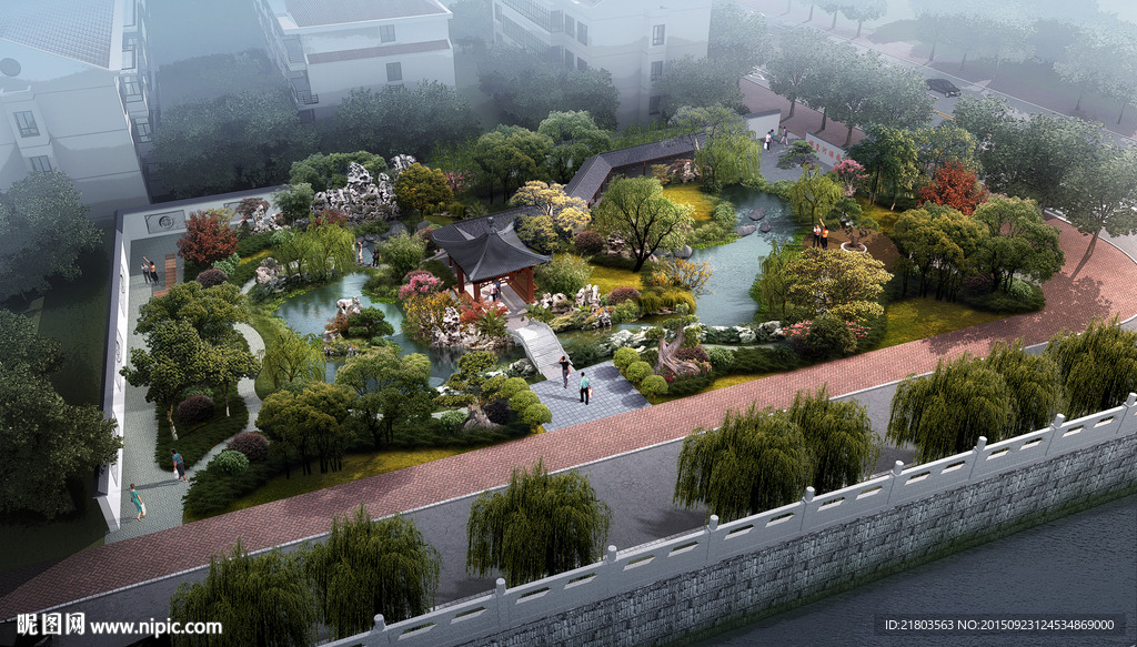 苏州园林小游园