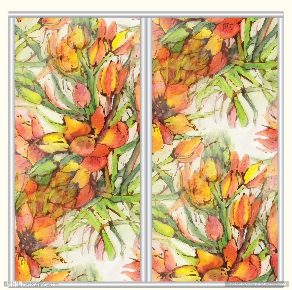 移门花纹