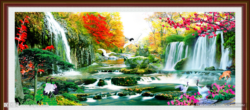 山水风景画