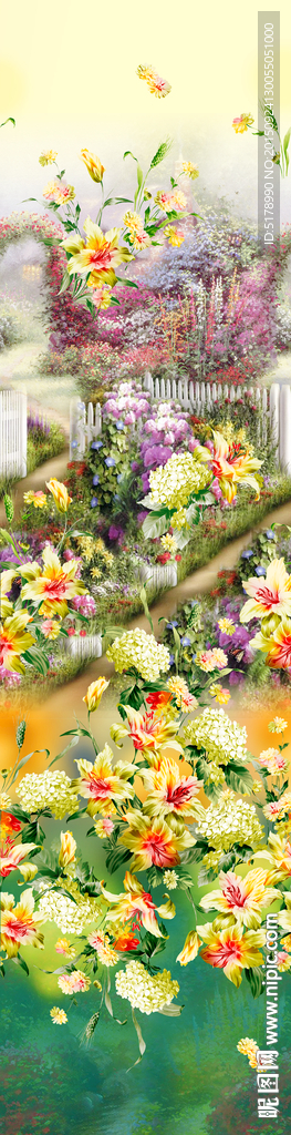 百合花 风景