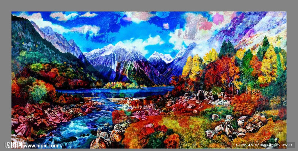风景油画