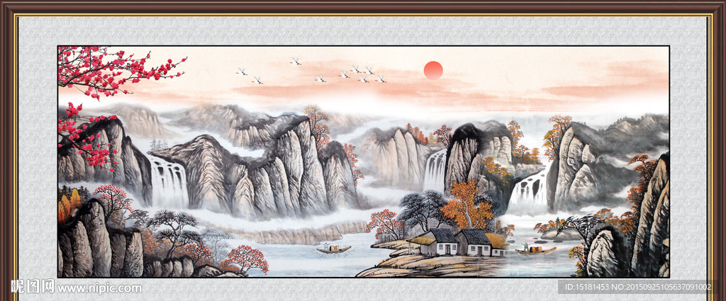 国画山水