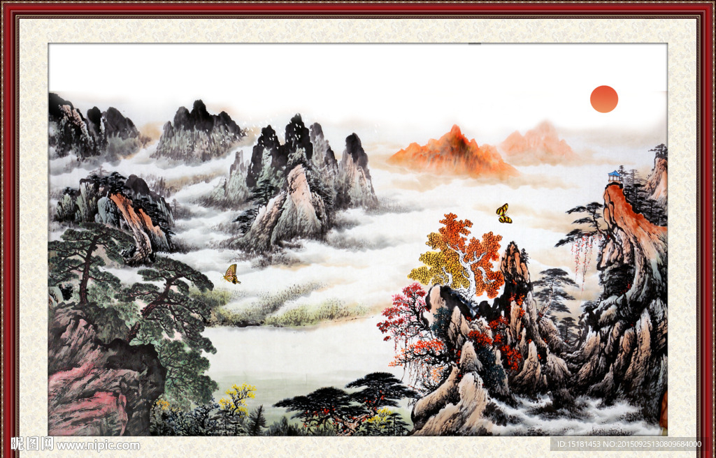 国画山水