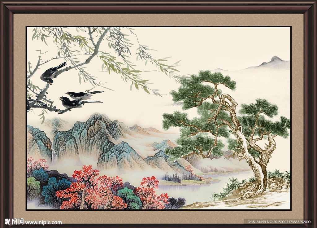 国画风景