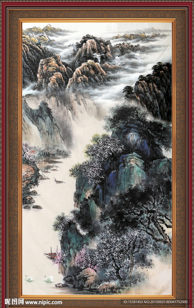国画山水