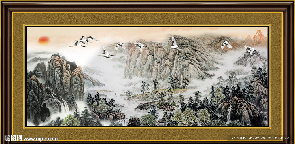 国画山水