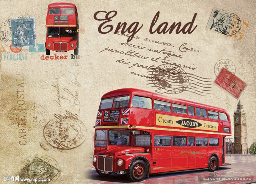 无框画 欧美风格 工艺品贴纸