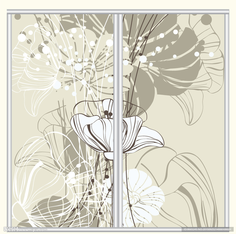 时尚花纹