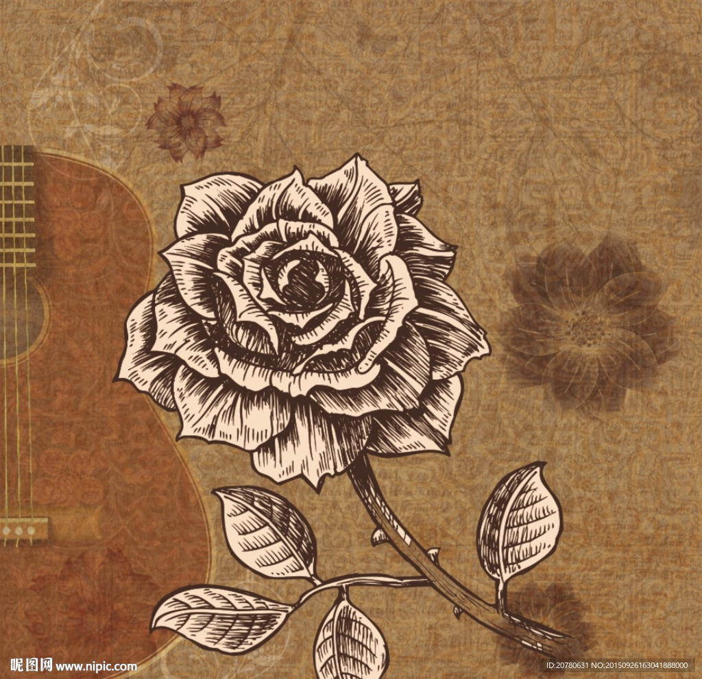 艺术手绘无框画