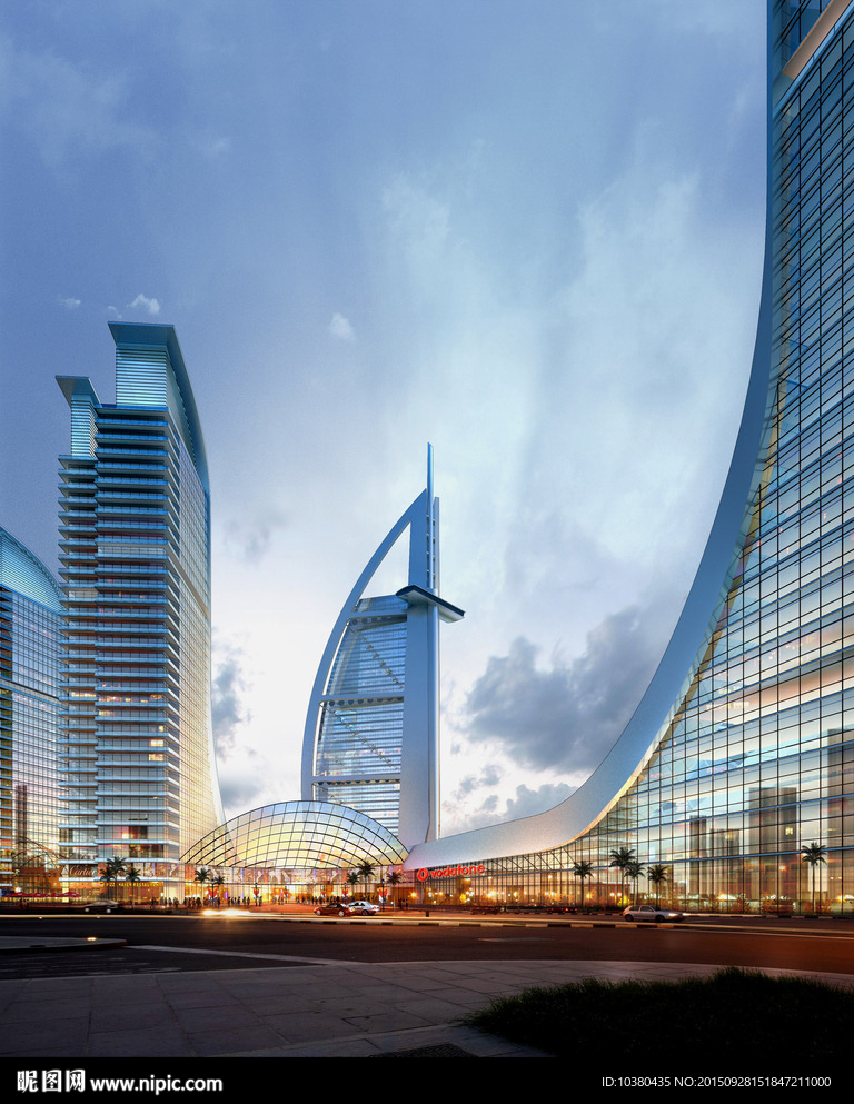 高级酒店效果（精细分层）