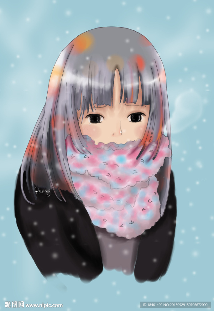 雪不语插画设计