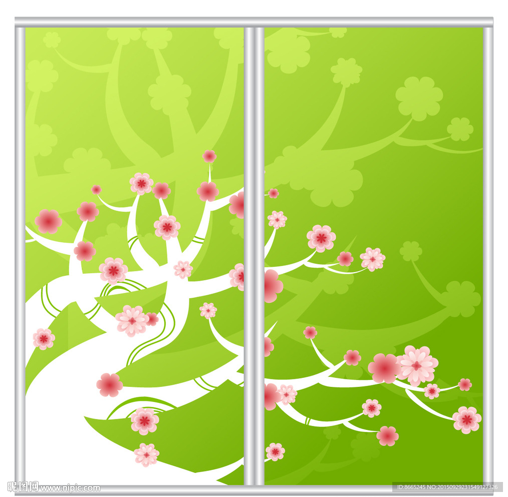 梅花移门