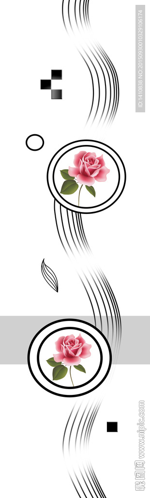 玄关移门图案