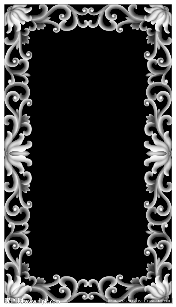 雕花框