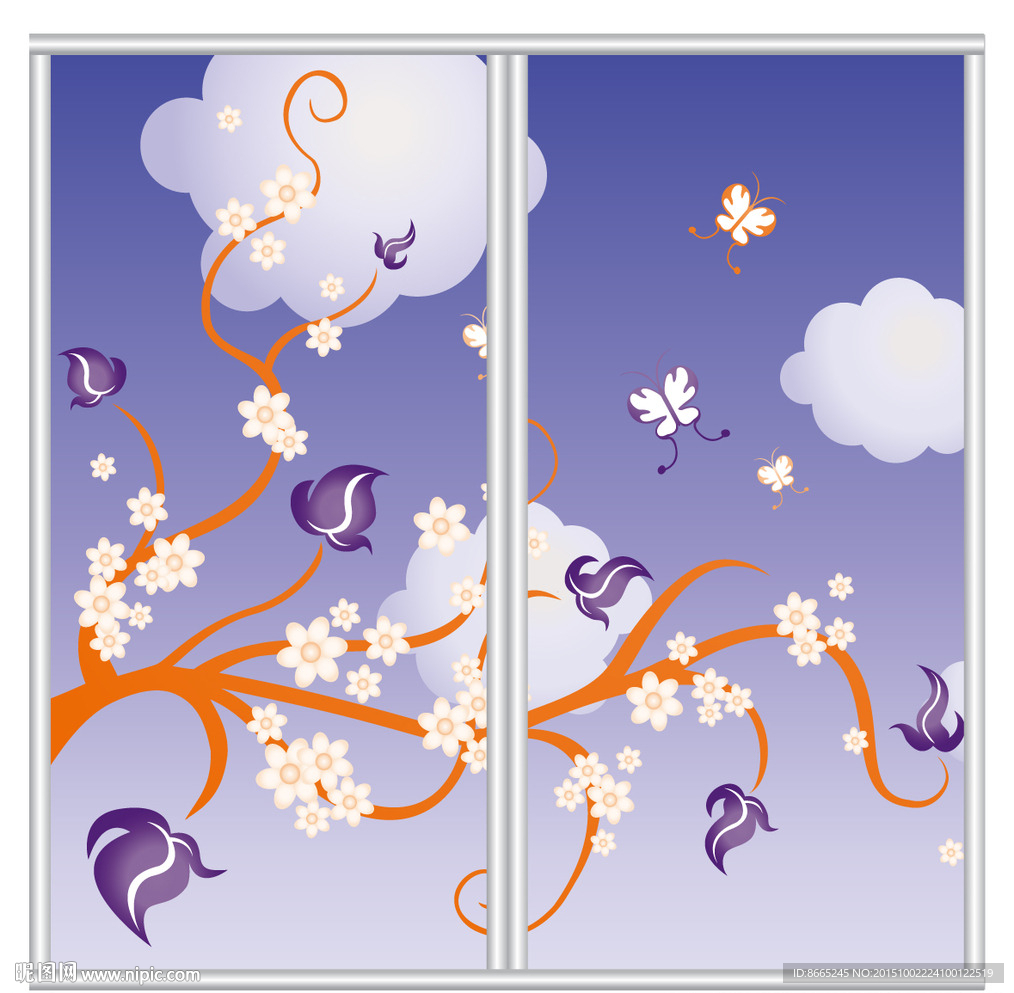 时尚花纹