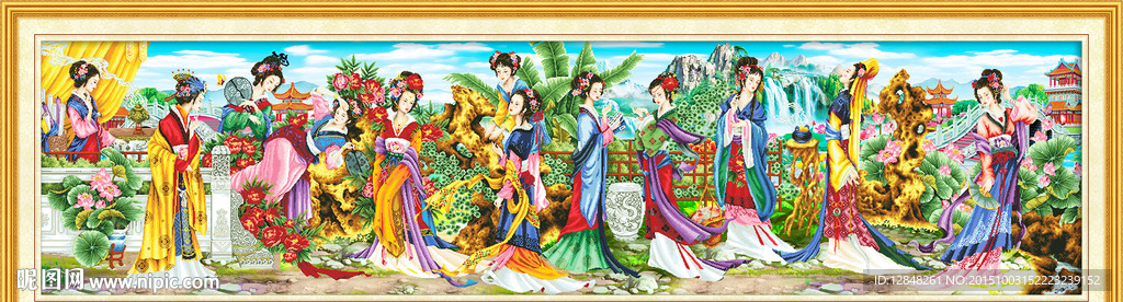 红楼梦 （部分图层为十字绣）